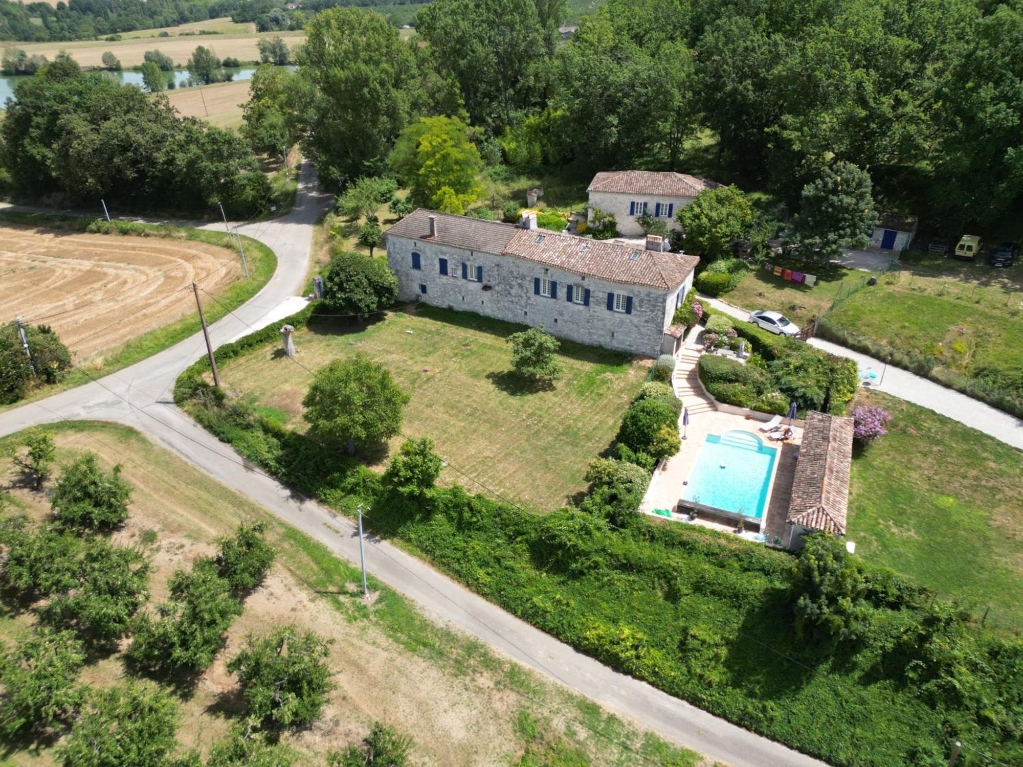Apartament Bergerie Le Vieux Manoir Valeilles Zewnętrze zdjęcie